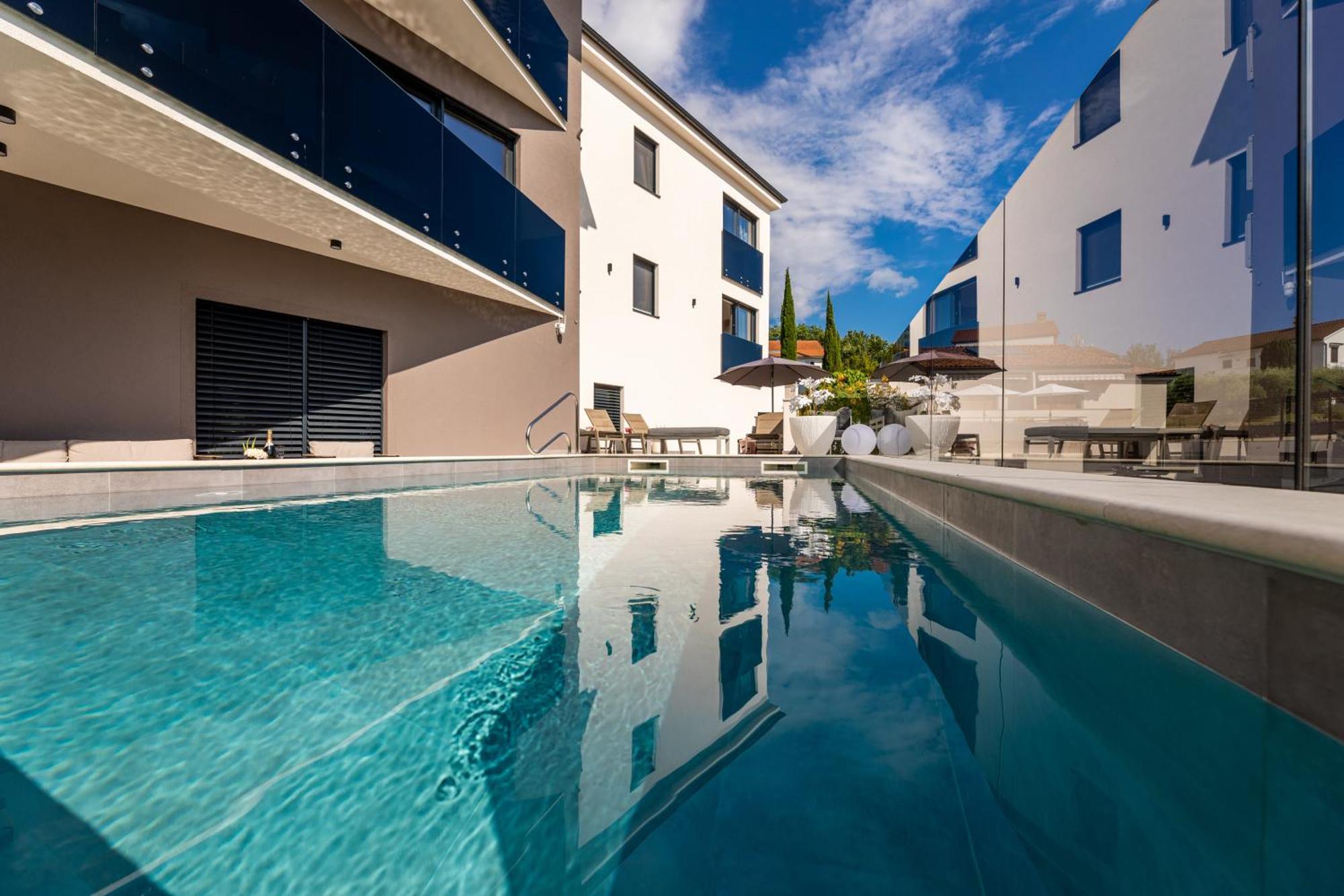 Villa Aurea Apartments Malinska De Luxe Zewnętrze zdjęcie