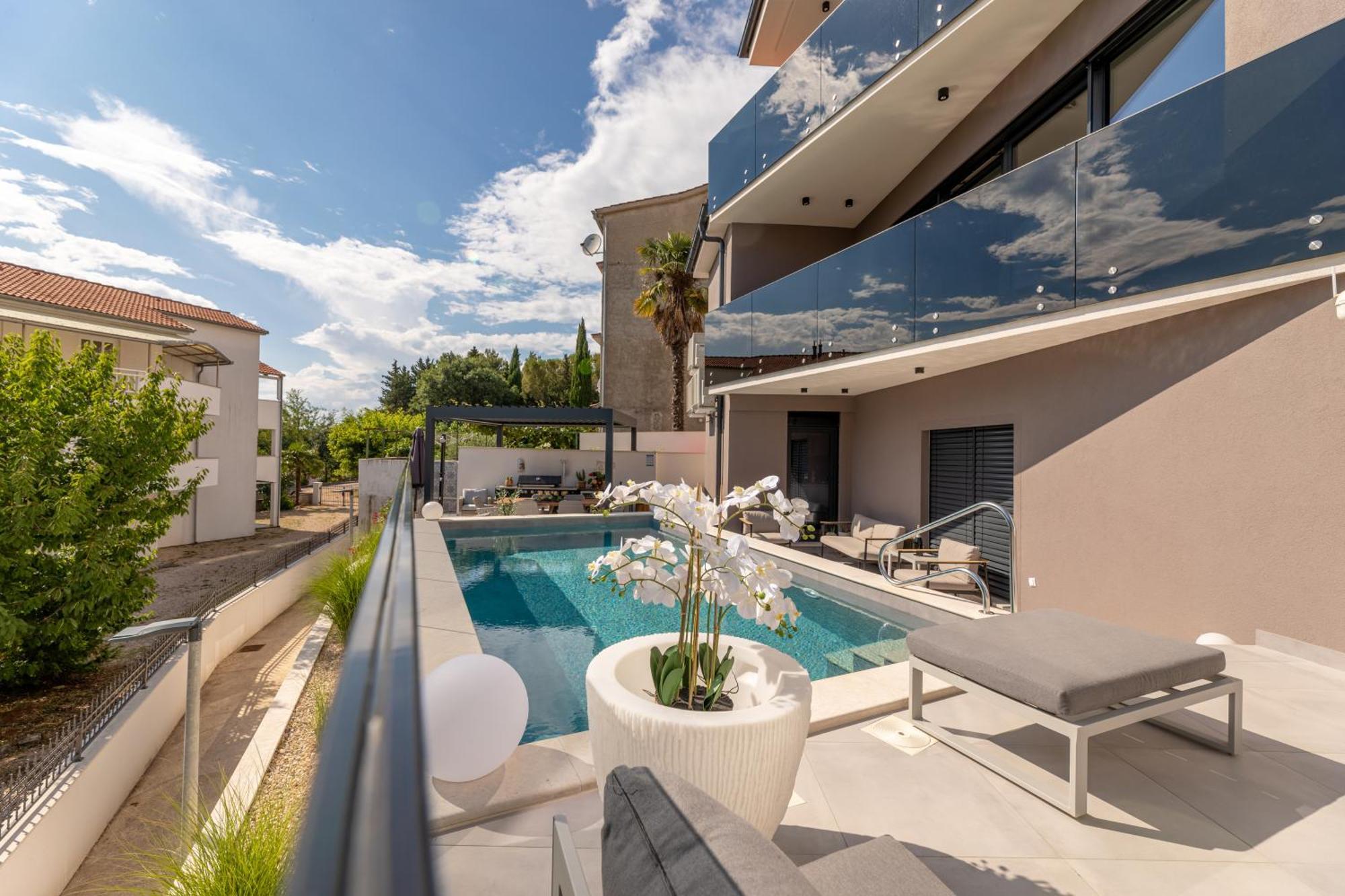 Villa Aurea Apartments Malinska De Luxe Zewnętrze zdjęcie