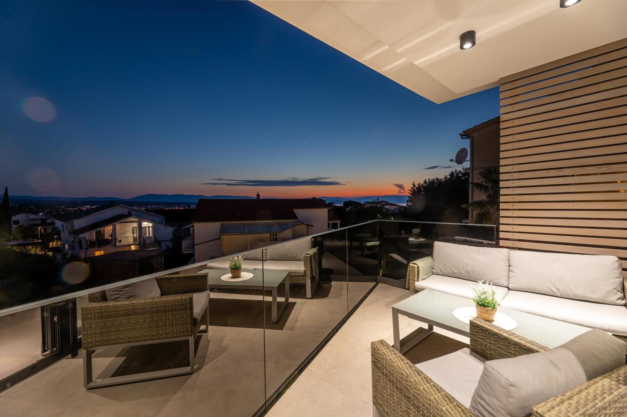 Villa Aurea Apartments Malinska De Luxe Zewnętrze zdjęcie