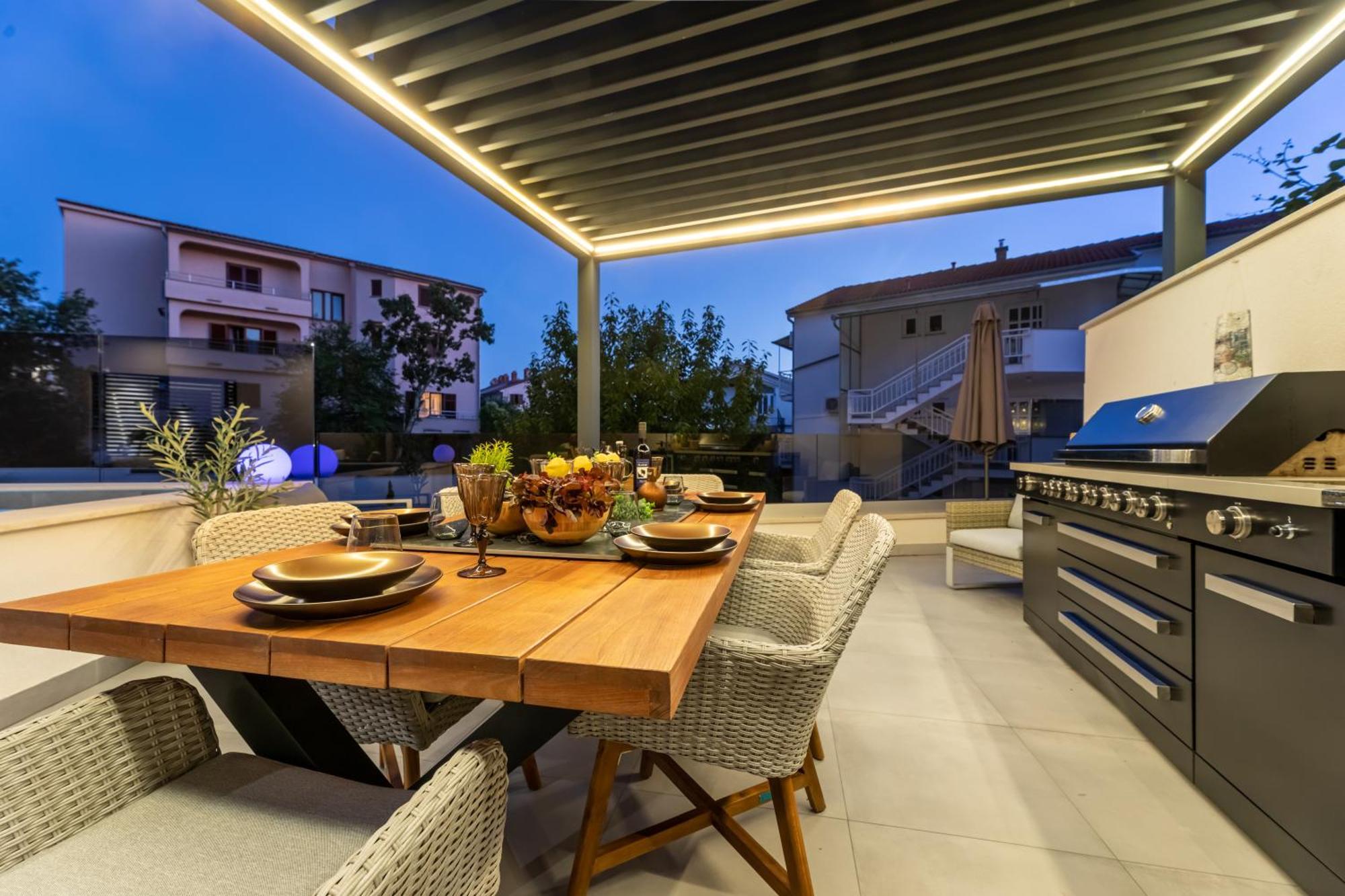 Villa Aurea Apartments Malinska De Luxe Zewnętrze zdjęcie